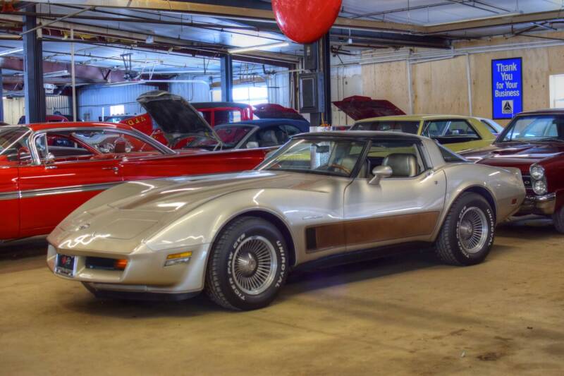 1982 Chevrolet Corvette for sale at Hooked On Classics in Watertown MN