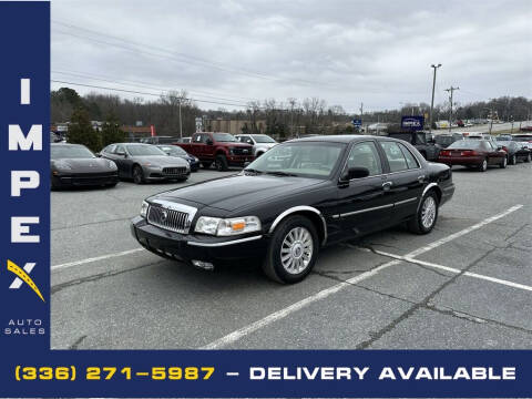 2008 Mercury Grand Marquis for sale at Impex Auto Sales in Greensboro NC