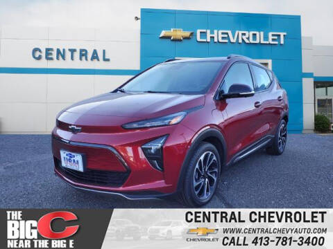 2022 Chevrolet Bolt EUV for sale at CENTRAL CHEVROLET in West Springfield MA