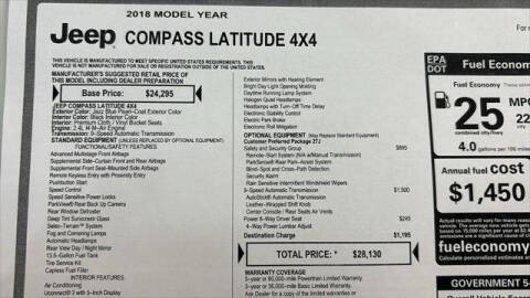 2018 Jeep Compass Latitude