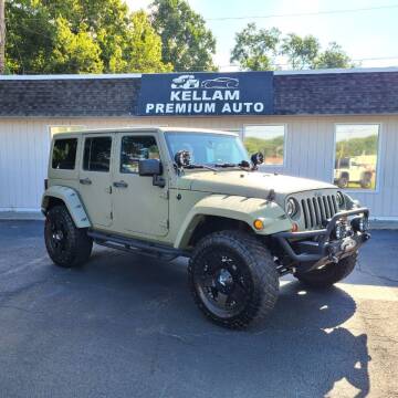 2012 Jeep Wrangler Unlimited for sale at Kellam Premium Auto LLC in Lenoir City TN