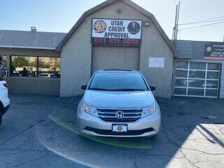 2013 Honda Odyssey for sale at Utah Credit Approval Auto Sales in Murray UT