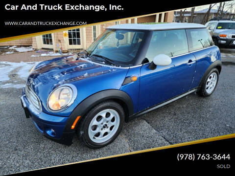 2009 MINI Cooper for sale at Car and Truck Exchange, Inc. in Rowley MA