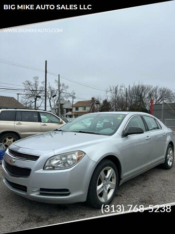 2009 Chevrolet Malibu for sale at BIG MIKE AUTO SALES LLC in Lincoln Park MI