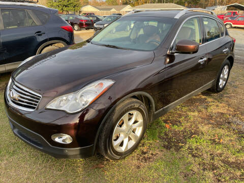 2010 Infiniti EX35 for sale at LAURINBURG AUTO SALES in Laurinburg NC