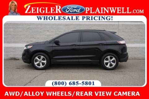 2017 Ford Edge for sale at Zeigler Ford of Plainwell- Jeff Bishop in Plainwell MI