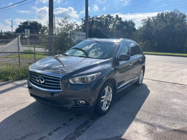 2014 INFINITI QX60 for sale at Hobgood Auto Sales in Land O Lakes, FL