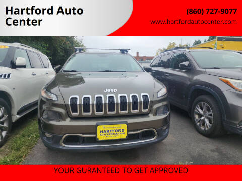 2015 Jeep Cherokee for sale at Hartford Auto Center in Hartford CT