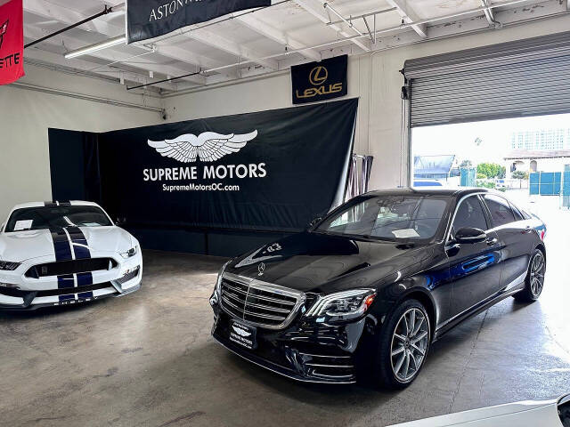 2019 Mercedes-Benz S-Class for sale at Supreme Motors in Costa Mesa, CA