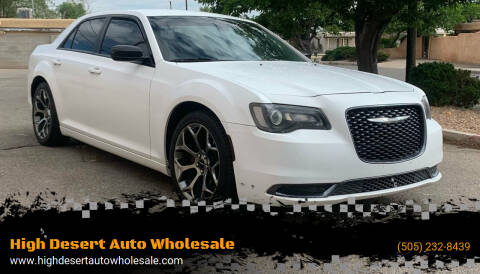 2018 Chrysler 300 for sale at High Desert Auto Wholesale in Albuquerque NM