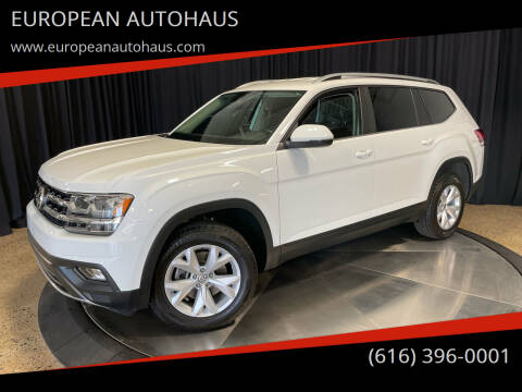 2019 Volkswagen Atlas for sale at EUROPEAN AUTOHAUS in Holland MI