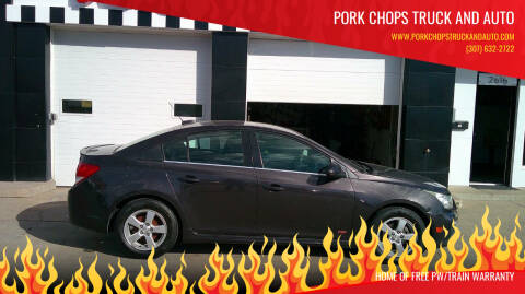 2015 Chevrolet Cruze for sale at Pork Chops Truck and Auto in Cheyenne WY