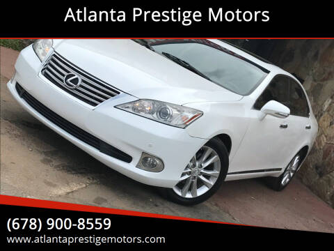 2011 Lexus ES 350 for sale at Atlanta Prestige Motors in Decatur GA