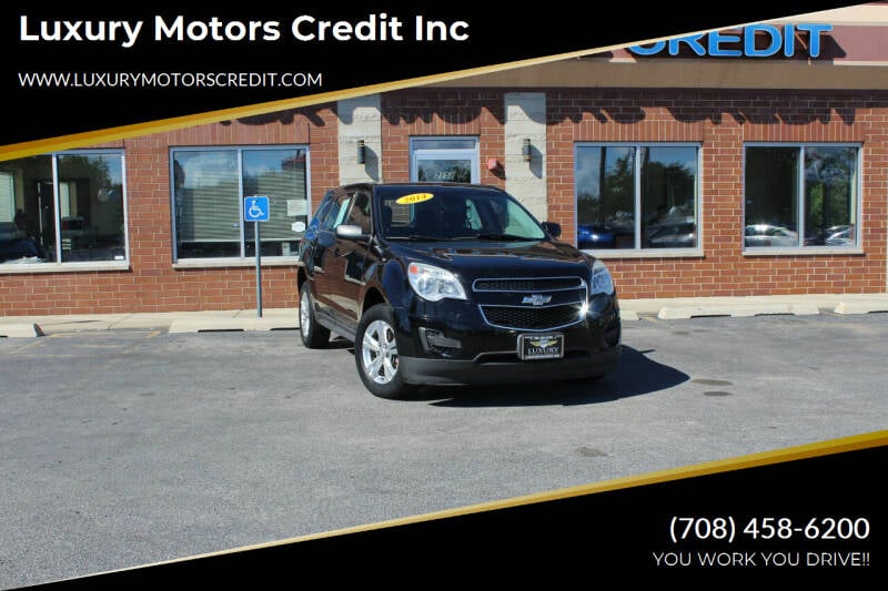 2014 Chevrolet Equinox for sale at Luxury Motors Credit Inc in Bridgeview IL