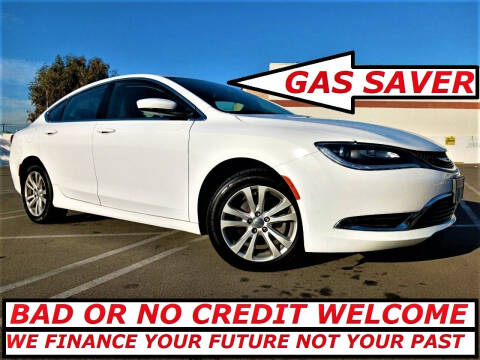 2015 Chrysler 200 for sale at ALL STAR TRUCKS INC in Los Angeles CA