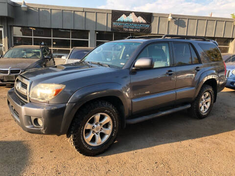 2006 Toyota 4Runner for sale at Rocky Mountain Motors LTD in Englewood CO