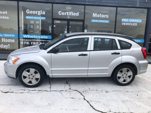 2007 Dodge Caliber for sale at Georgia Certified Motors in Stockbridge GA