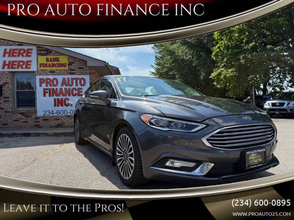 2017 Ford Fusion SE AWD's photo