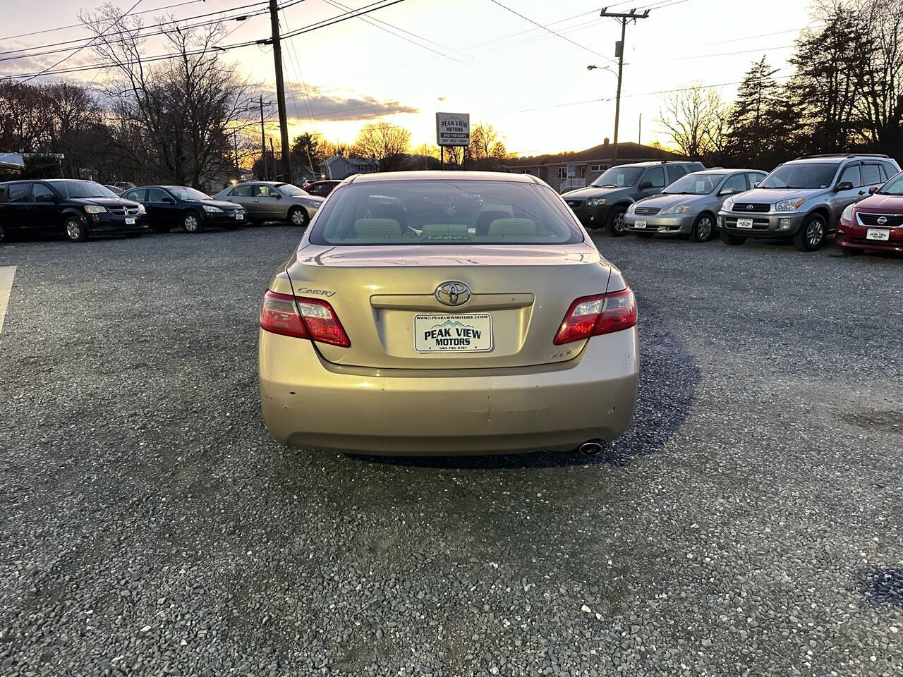 2007 Toyota Camry for sale at PEAK VIEW MOTORS in Mount Crawford, VA