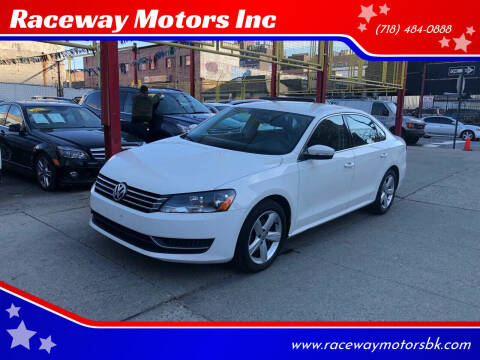 2013 Volkswagen Passat for sale at Raceway Motors Inc in Brooklyn NY