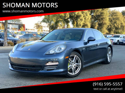 2010 Porsche Panamera for sale at SHOMAN AUTO GROUP in Davis CA