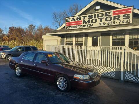 2006 Lincoln Town Car for sale at EASTSIDE MOTORS in Tulsa OK