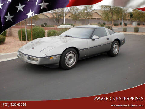 1986 Chevrolet Corvette for sale at Maverick Enterprises in Pollock SD