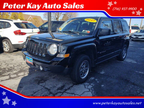 2017 Jeep Patriot for sale at Peter Kay Auto Sales in Alden NY