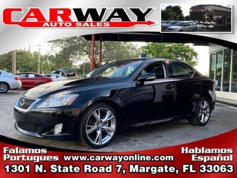 2010 Lexus IS 250 for sale at CARWAY Auto Sales in Margate FL