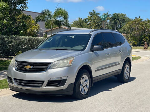 2016 Chevrolet Traverse for sale at L G AUTO SALES in Boynton Beach FL