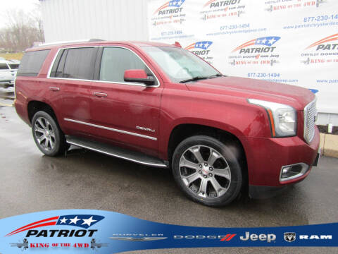 2016 GMC Yukon for sale at PATRIOT CHRYSLER DODGE JEEP RAM in Oakland MD