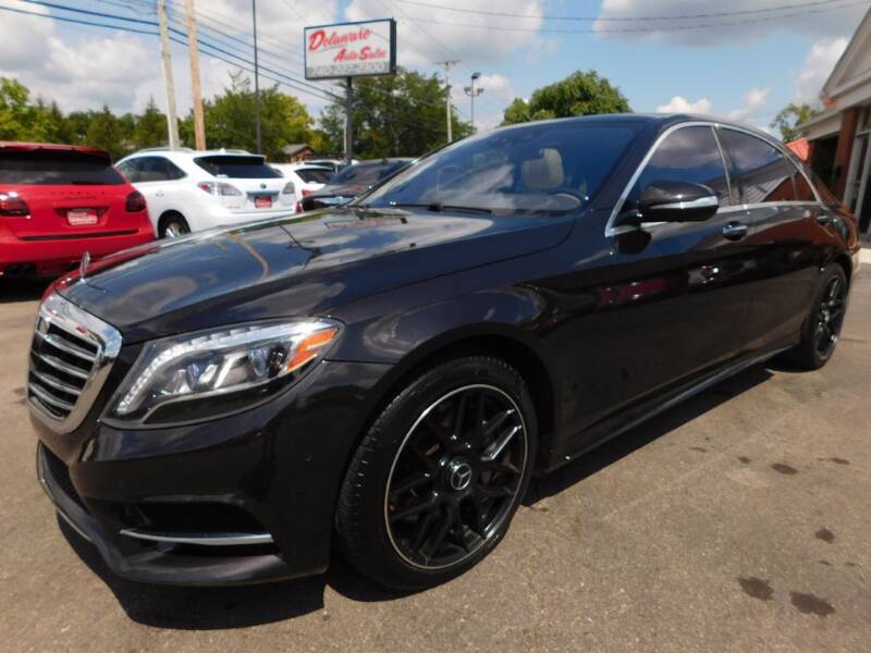 2015 Mercedes-Benz S-Class for sale at Delaware Auto Sales in Delaware OH