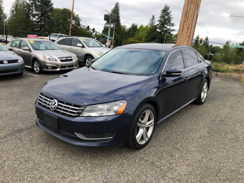 2015 Volkswagen Passat for sale at KARMA AUTO SALES in Federal Way WA