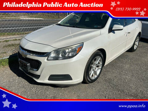 2015 Chevrolet Malibu for sale at Philadelphia Public Auto Auction in Philadelphia PA