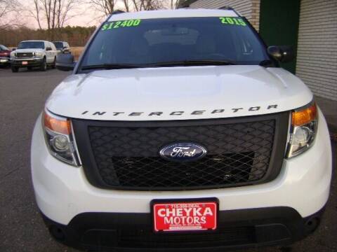 2015 FORD ECO BOOST EXPLORER ECO BOOST for sale at Cheyka Motors in Schofield WI