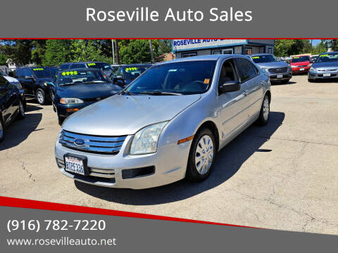 2009 Ford Fusion for sale at Roseville Auto Sales in Roseville CA