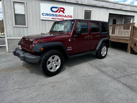 2010 Jeep Wrangler Unlimited for sale at CROSSROADS MOTORS in Knoxville TN