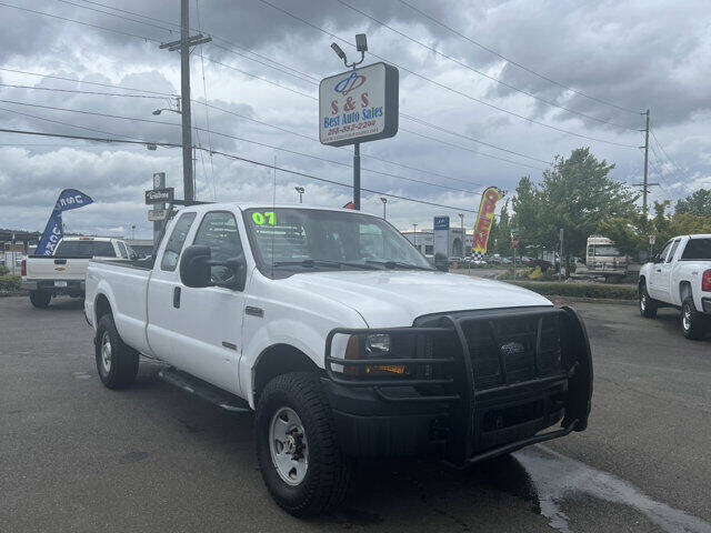 2007 Ford F-250 Super Duty for sale at S&S Best Auto Sales LLC in Auburn WA