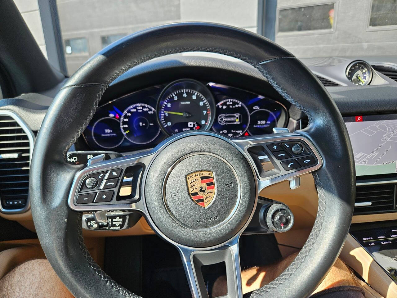 2019 Porsche Cayenne for sale at RENOS AUTO SALES LLC in Waterbury, CT