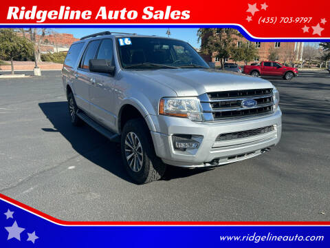 2016 Ford Expedition EL for sale at Ridgeline Auto Sales in Saint George UT