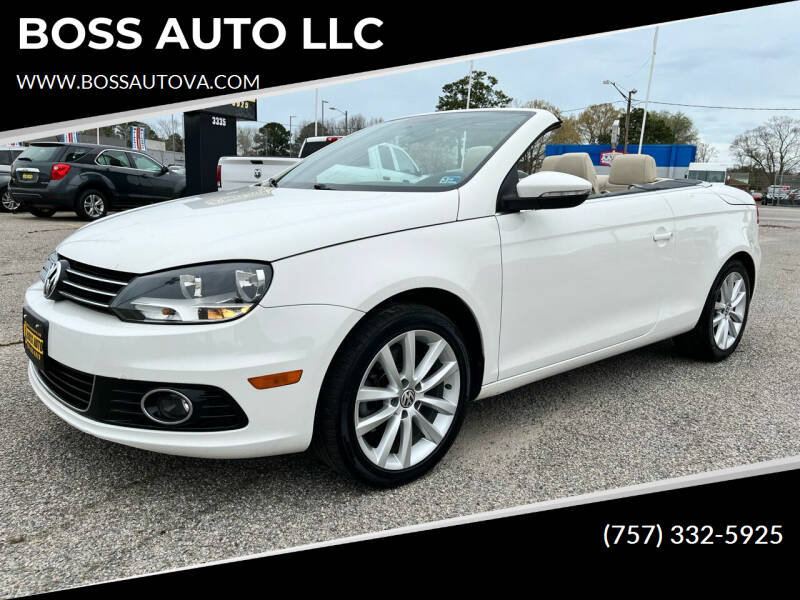 2012 Volkswagen Eos for sale at BOSS AUTO LLC in Norfolk VA