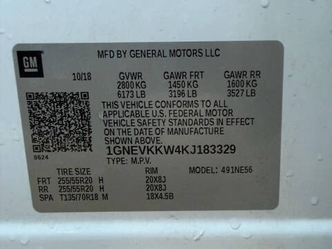 2019 Chevrolet Traverse Premier