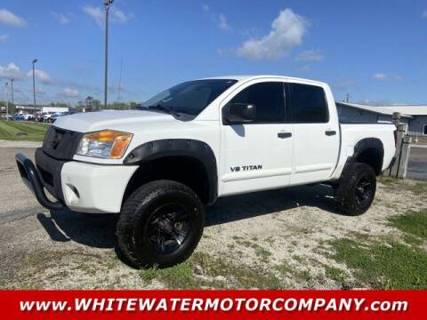 2012 Nissan Titan for sale at WHITEWATER MOTOR CO in Milan IN