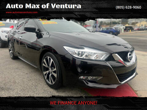 2016 Nissan Maxima for sale at Auto Max of Ventura in Ventura CA