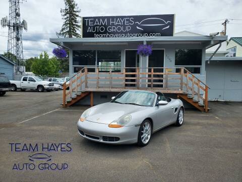 2002 Porsche Boxster for sale at Team Hayes Auto Group in Eugene OR