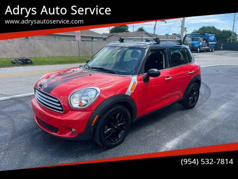 2012 MINI Cooper Countryman for sale at Adrys Auto Service in Pompano Beach FL