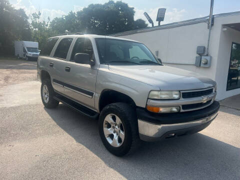 2004 Chevrolet Tahoe for sale at Texas Luxury Auto in Houston TX