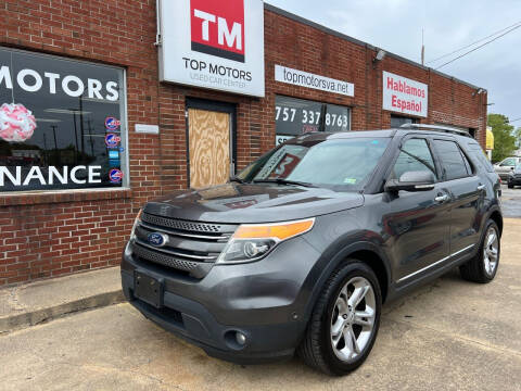 2015 Ford Explorer for sale at Top Motors LLC in Portsmouth VA