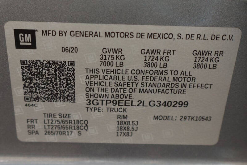 2020 GMC Sierra 1500