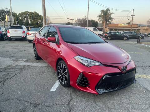 2018 Toyota Corolla for sale at Blue Eagle Motors in Fremont CA